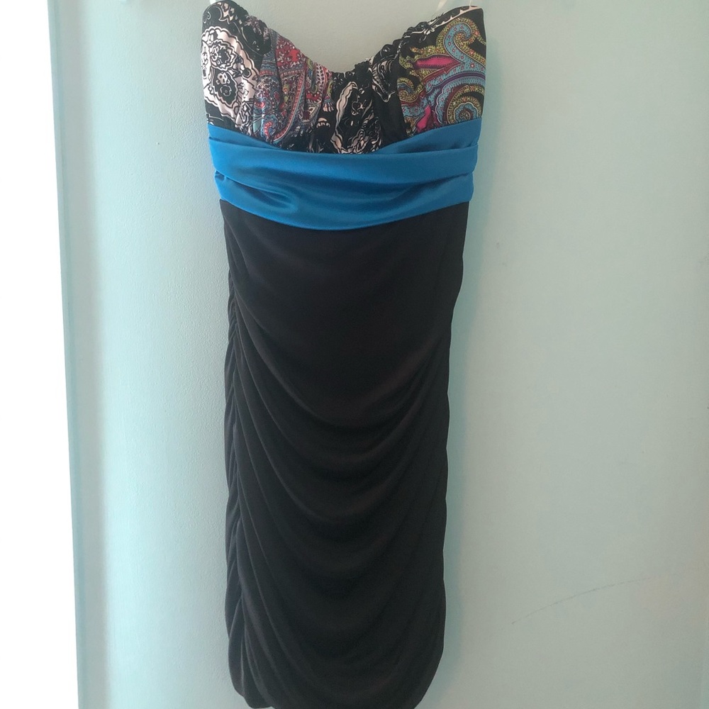 Xtraordinary Junior’s Strapless Cocktail Dress